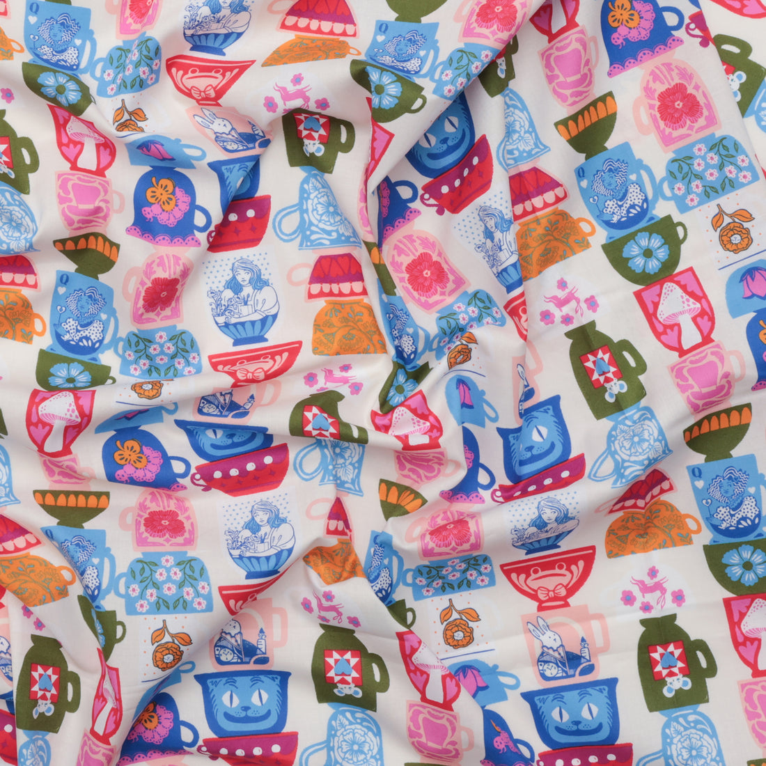 Ruby Star - Cotton - Hello Alice - Tea Party - Shell