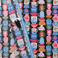 Ruby Star - Cotton - Hello Alice - Tea Party - Black