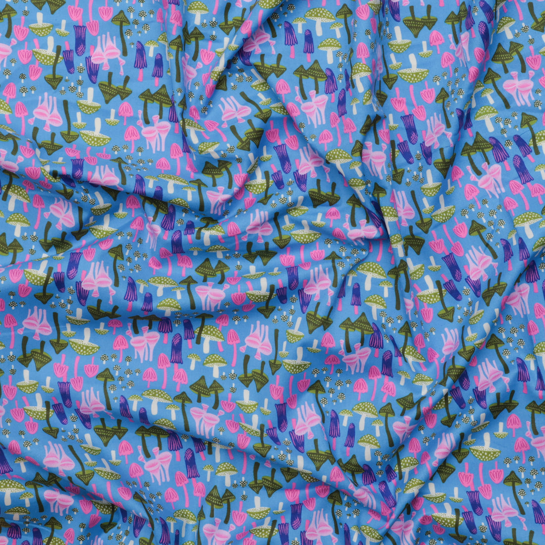 Ruby Star - Cotton - Hello Alice - Mushroom Land - Lindley Blue