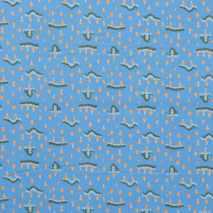 Ruby Star - Cotton - Hello Alice - Caterpillar - Lindley Blue