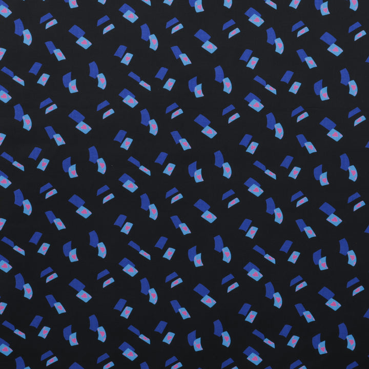 Ruby Star - Cotton - Hello Alice - Falling Aces - Black