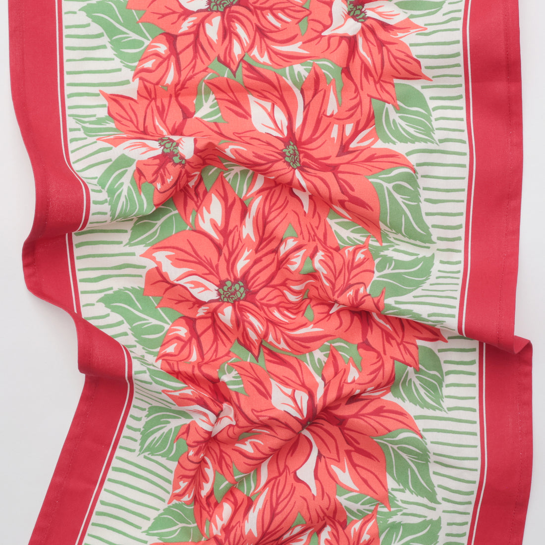 Moda - Cotton - Retro Toweling - Poinsettia Pop