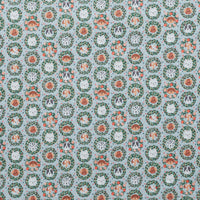 Cotton + Steel - Cotton - Merry Pawmas - Bark And Bough - Sky