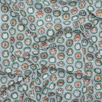 Cotton + Steel - Cotton - Merry Pawmas - Bark And Bough - Sky