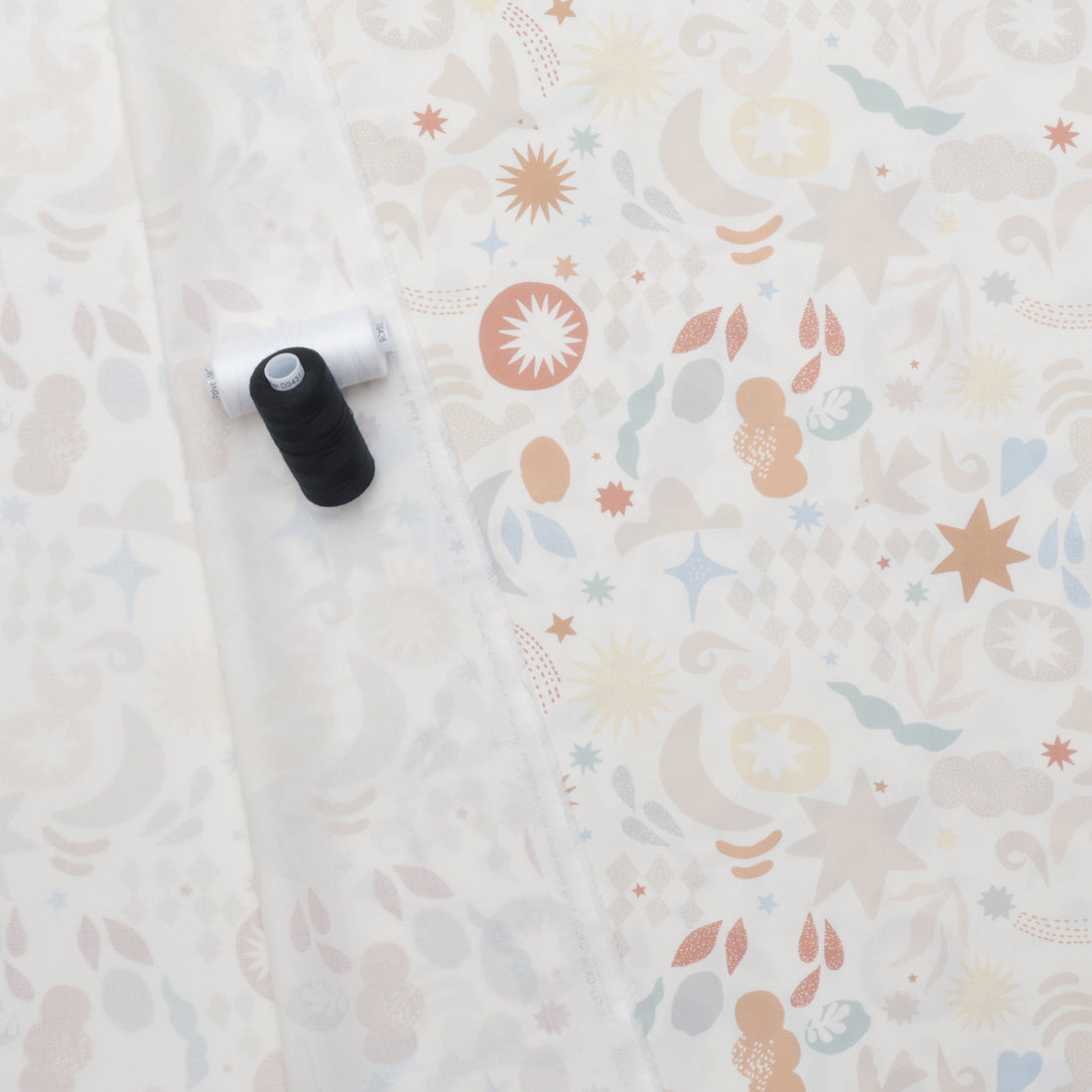 Moda - Cotton - To The Moon And Back - Stardust - Dove