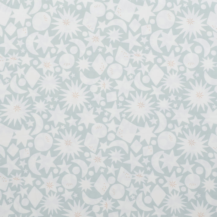 Moda - Cotton - To The Moon And Back - Starbursts - Grass