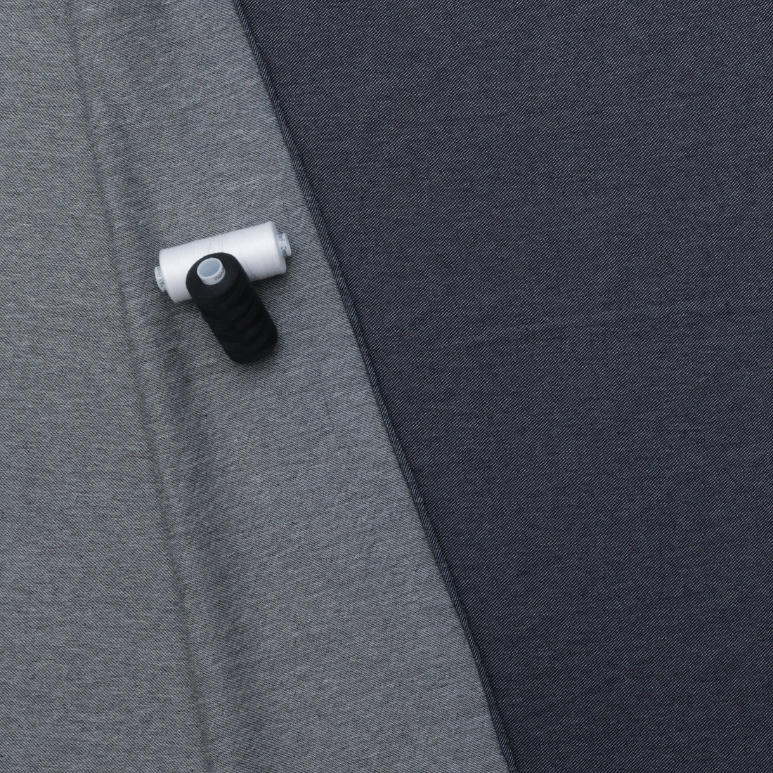 Cotton  - Denim Knit - Indigo