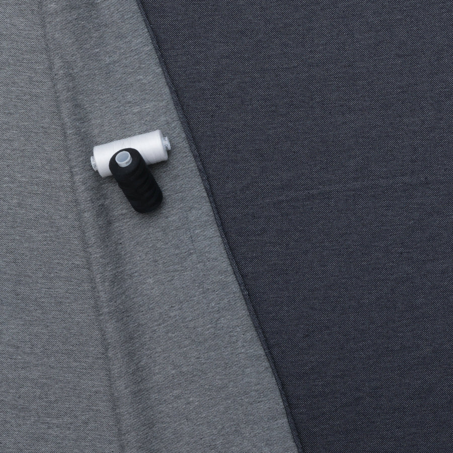 Cotton  - Denim Knit - Indigo