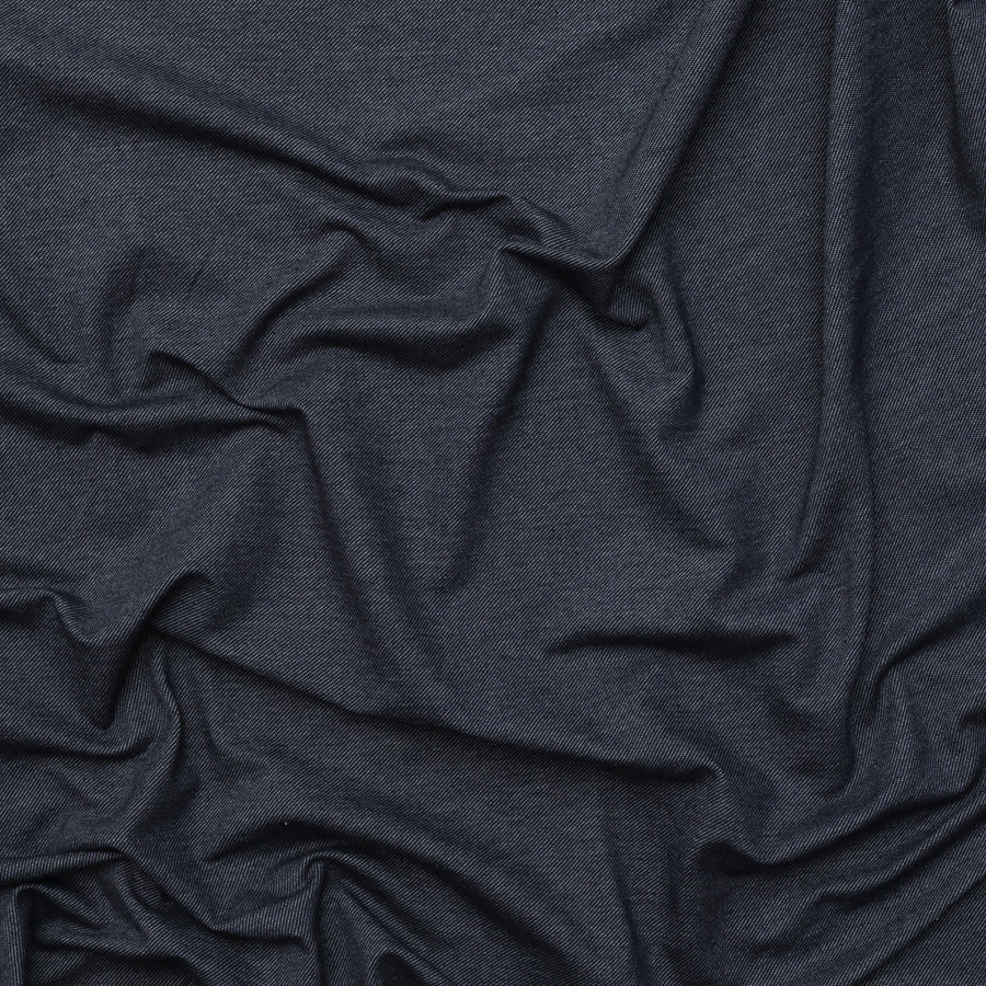 Cotton  - Denim Knit - Indigo