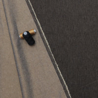 Cotton - Metallic Denim - Black Gold