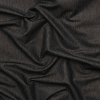Cotton - Metallic Denim - Black Gold