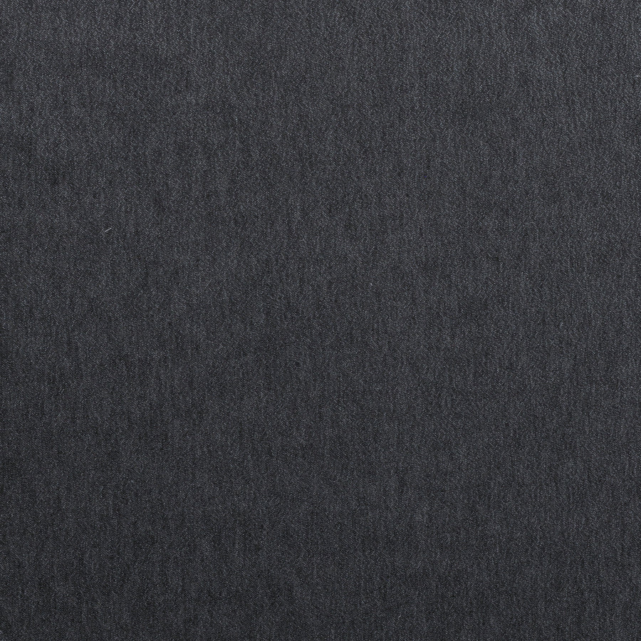 Cotton - Metallic Denim - Black Silver