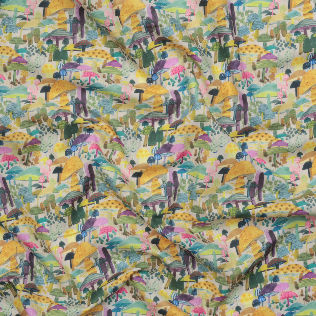 Dear Stella - Cotton - Nature Walk - Fungi - Multi