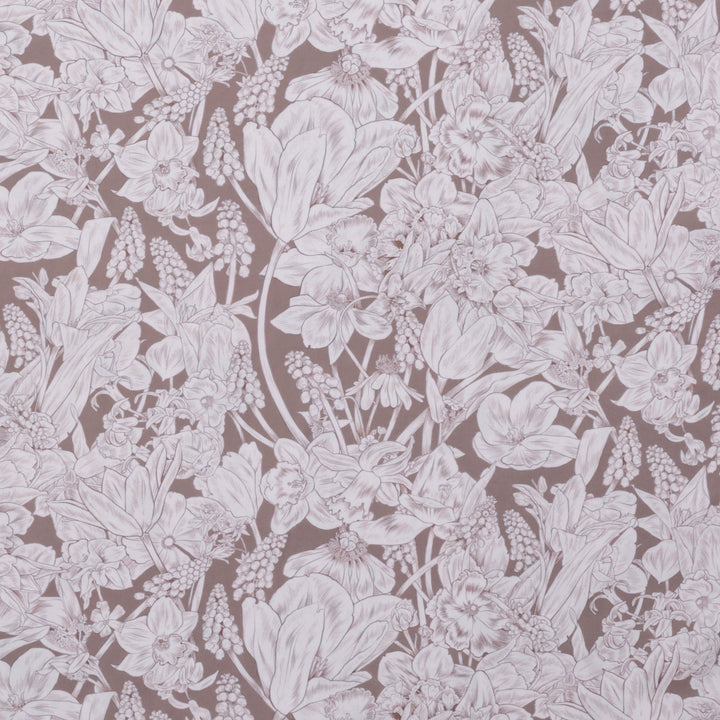Figo - Rayon - Rosa - Garden - Taupe