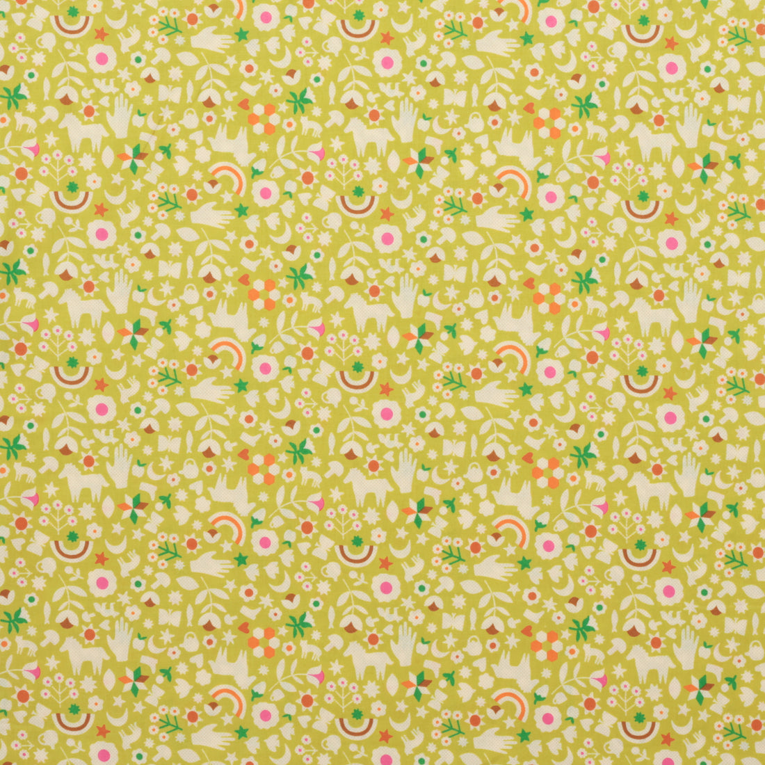 Ruby Star - Cotton - Catnap - Little Luck - Pistachio