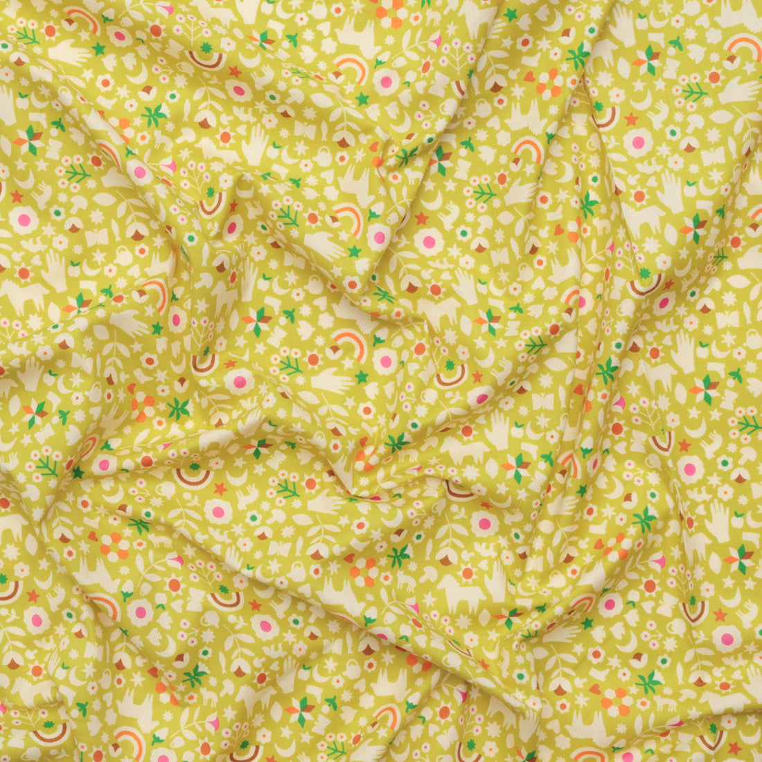 Ruby Star - Cotton - Catnap - Little Luck - Pistachio