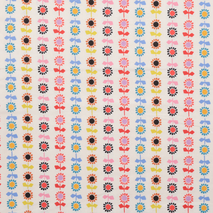 Ruby Star - Canvas - Catnap - Daisy Stripe - Natural