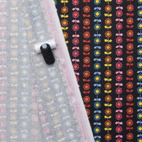 Ruby Star - Canvas - Catnap - Daisy Stripe - Black