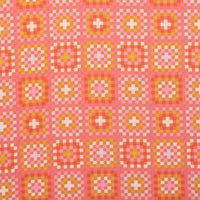 Ruby Star - Rayon - Catnap - Granny Square - Caramel