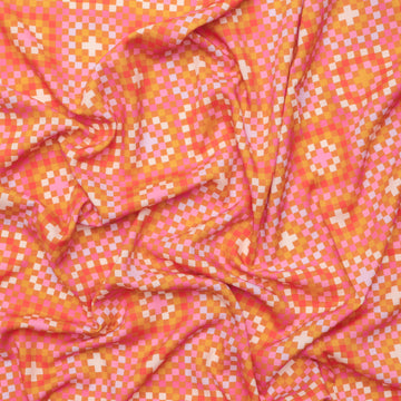 Ruby Star - Rayon - Catnap - Granny Square - Caramel