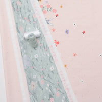 Rifle Paper Co - Cotton - Easter II - Spring Meadow - Pink Metallic