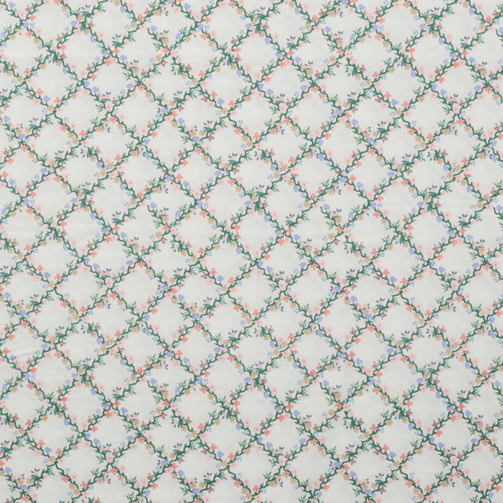 Rifle Paper Co - Cotton - Easter II - Floral Trellis - Cream