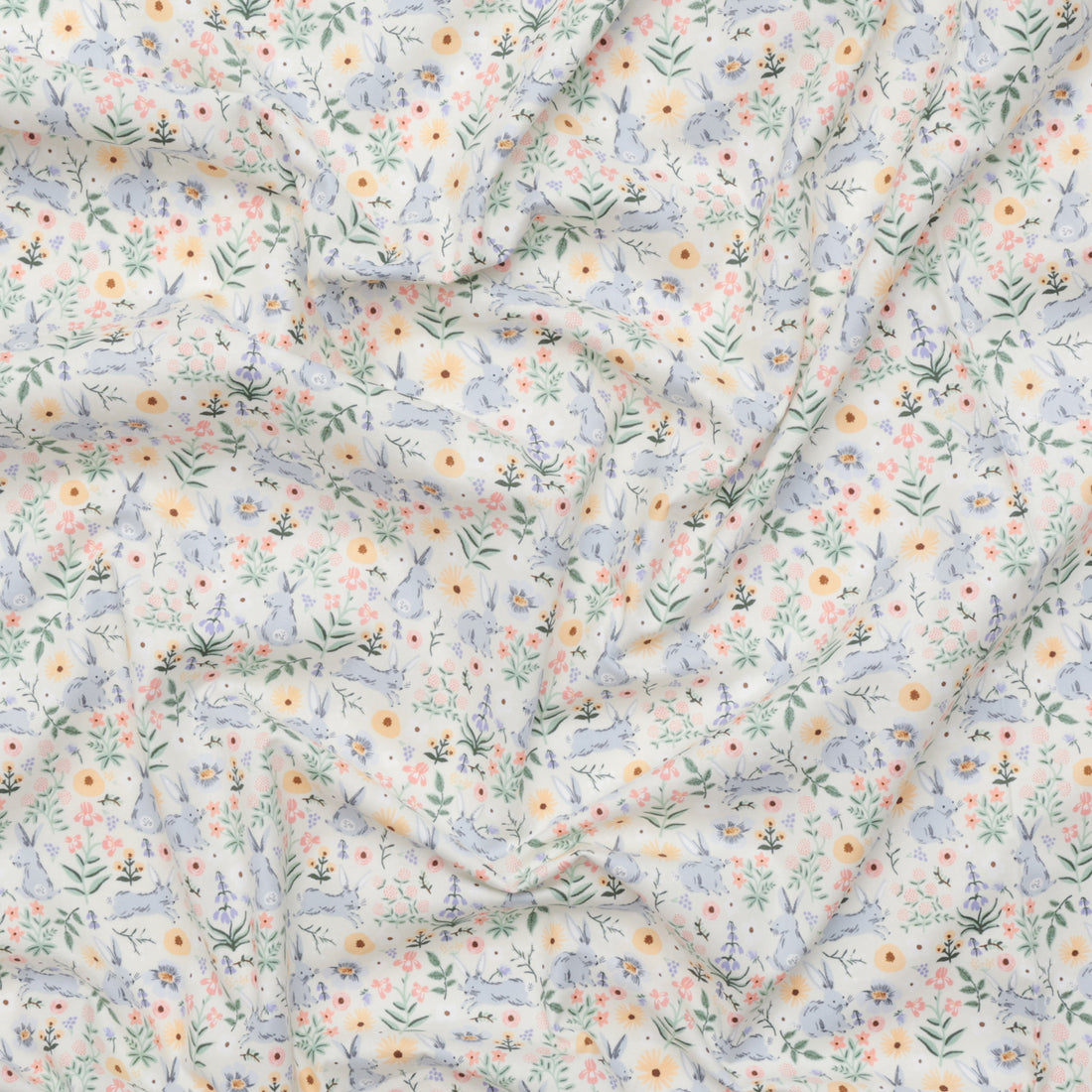 Rifle Paper Co - Cotton - Easter II - Bunny Floral - Cream