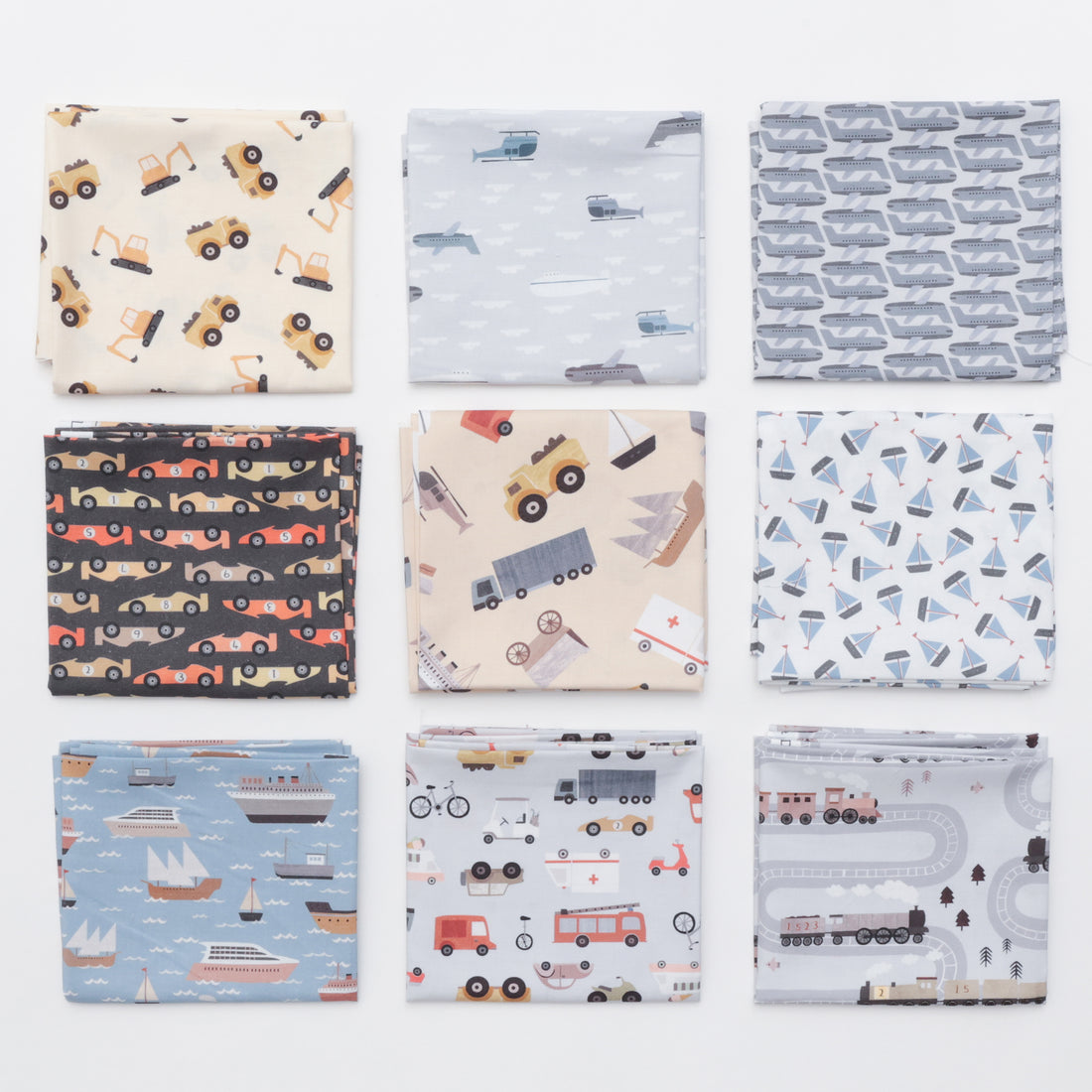 Dear Stella - Cotton - Are We There Yet - Fat Quarter Bundle