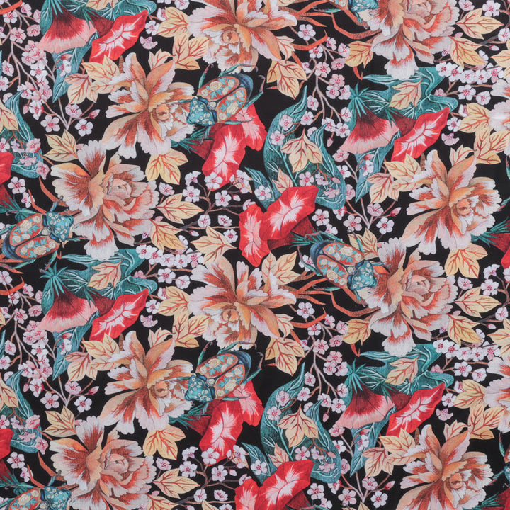 Maria Matos - Cotton - Nocturnal Creatures - Japanese Beetle - Black