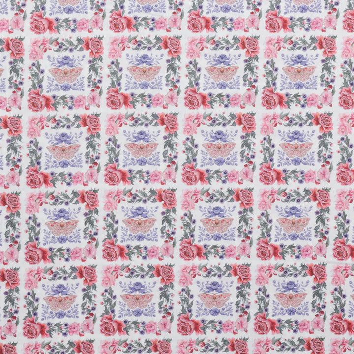 Maria Matos - Cotton - Nocturnal Creatures - Silk Moth - White