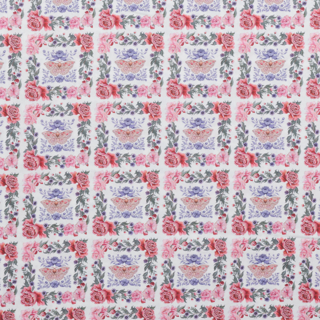 Maria Matos - Cotton - Nocturnal Creatures - Silk Moth - White