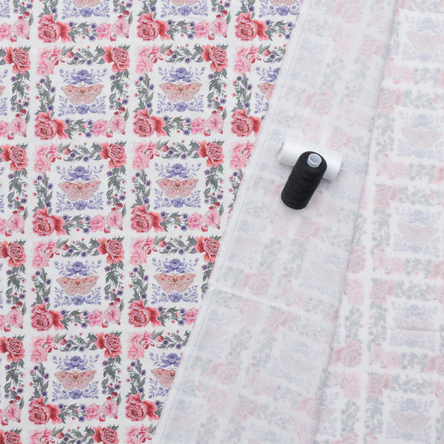 Maria Matos - Cotton - Nocturnal Creatures - Silk Moth - White