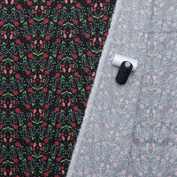 Maria Matos - Cotton - Nocturnal Creatures - Victorian Garden - Black