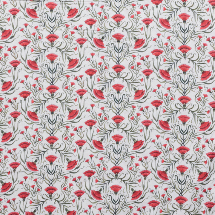 Maria Matos - Cotton - Nocturnal Creatures - Carnation - White