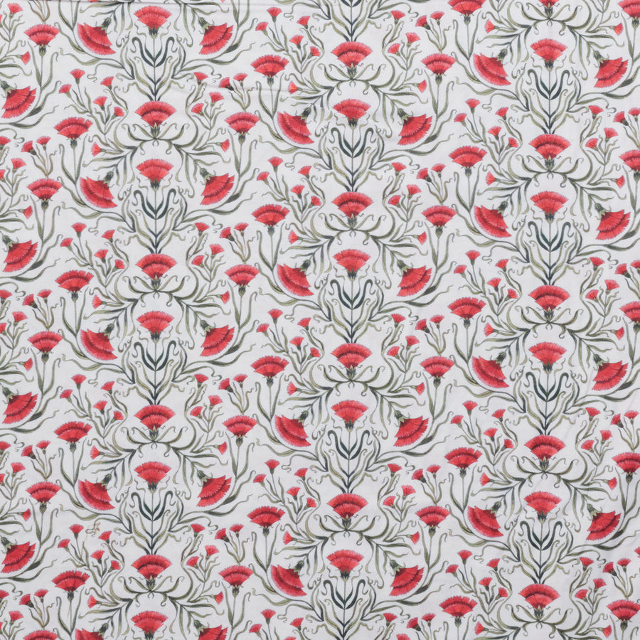 Maria Matos - Cotton - Nocturnal Creatures - Carnation - White