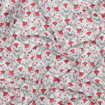 Maria Matos - Cotton - Nocturnal Creatures - Carnation - White