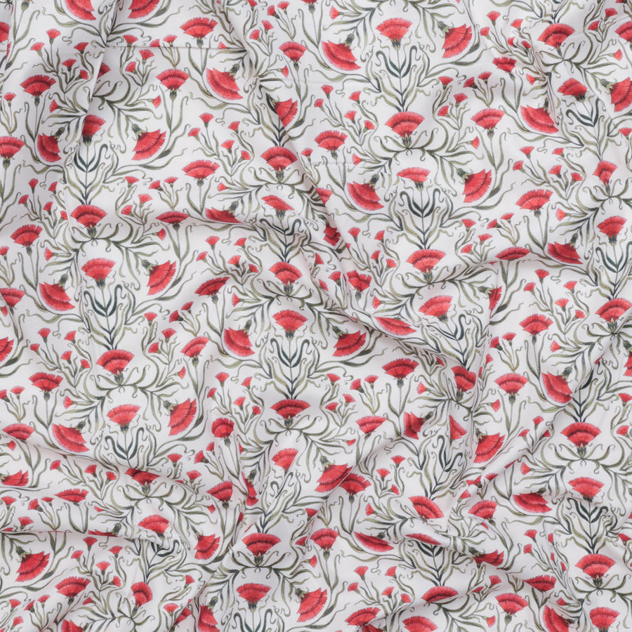 Maria Matos - Cotton - Nocturnal Creatures - Carnation - White