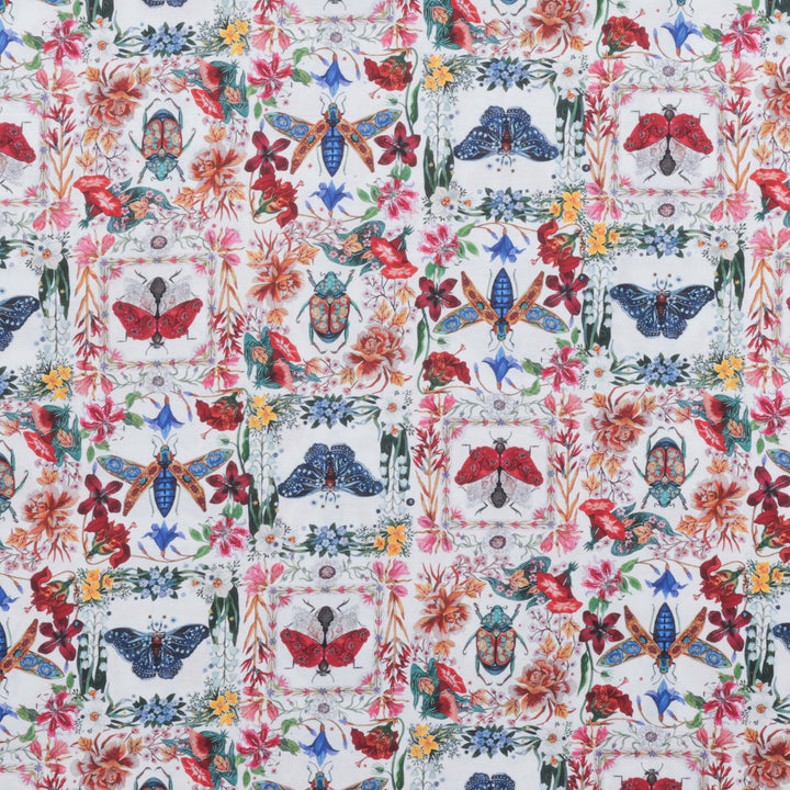 Maria Matos - Cotton - Nocturnal Creatures - Moths & Beetles - White