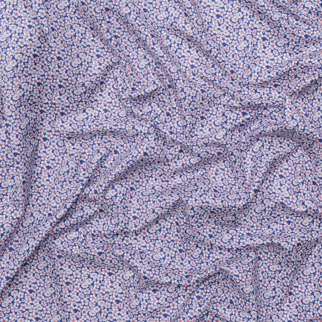 Maria Matos - Cotton - Nocturnal Creatures - Cherry Blossoms - Blue