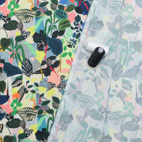 Kitty McCall - Cotton - Vibrant Botanica - Jungle Leaves - Earthy