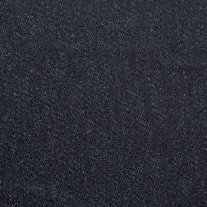 Cotton - Italian Stretch Denim - Medium - Dark Indigo