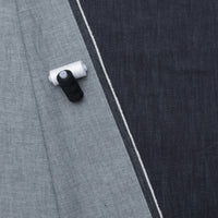 Cotton - Italian Stretch Denim - Medium - Dark Indigo