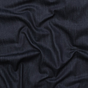 Cotton - Italian Stretch Denim - Medium - Dark Indigo
