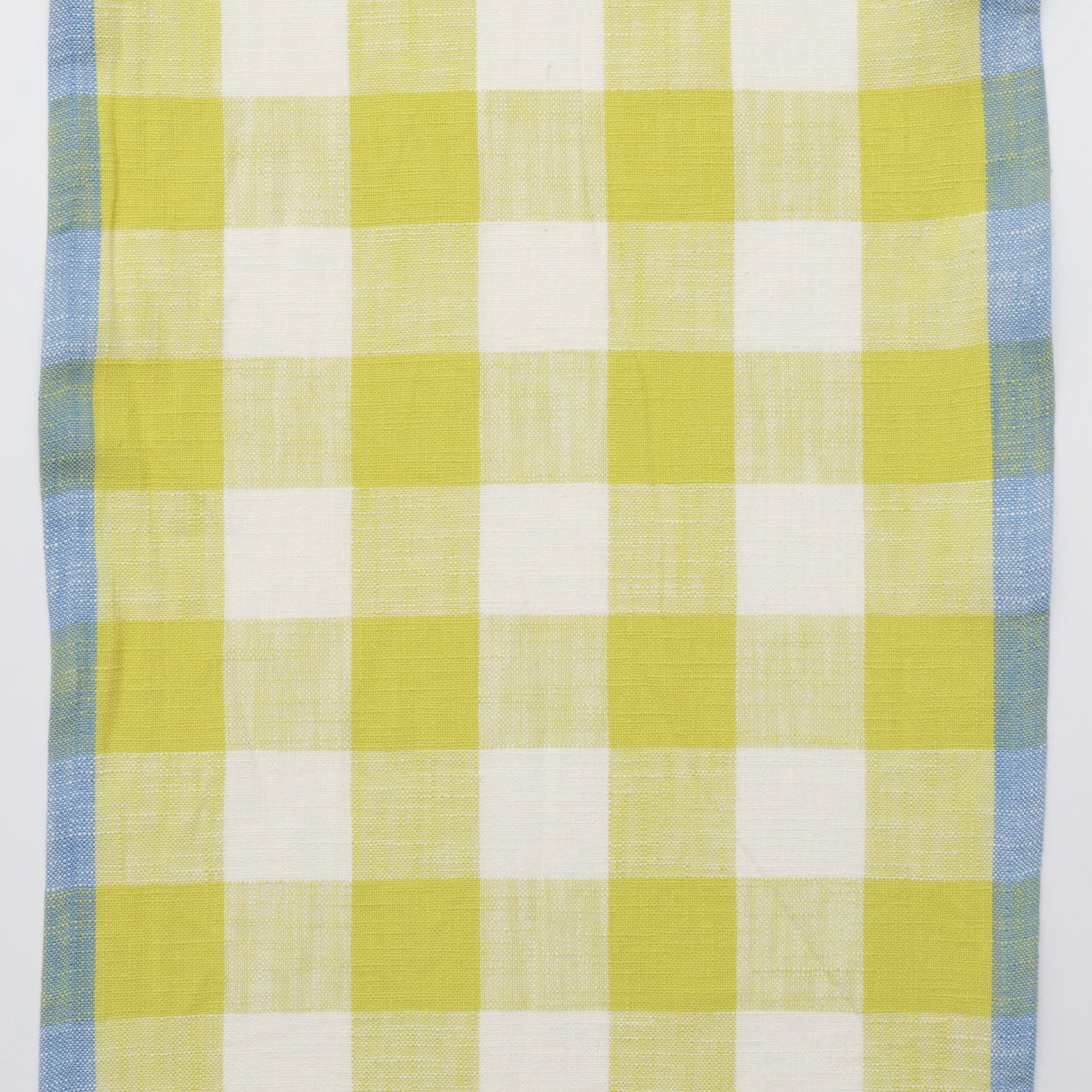 Ruby Star - Cotton - Sunshine Toweling - Checker - Citron