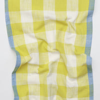 Ruby Star - Cotton - Sunshine Toweling - Checker - Citron
