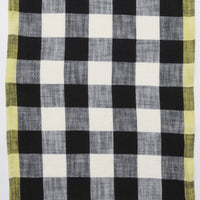 Ruby Star - Cotton - Sunshine Toweling - Checker - Black