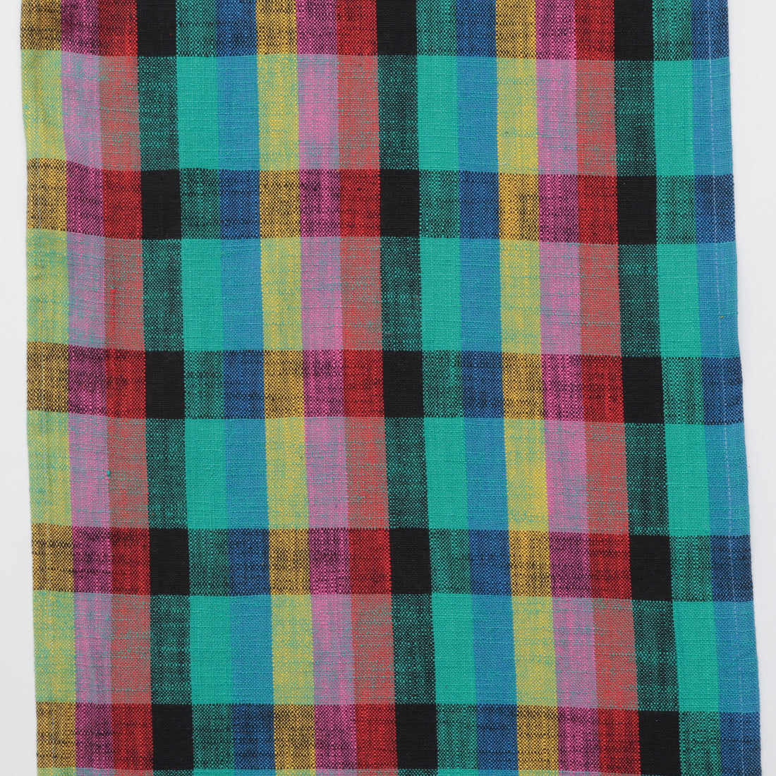Ruby Star - Cotton - Sunshine Toweling - Picnic Plaid - Black