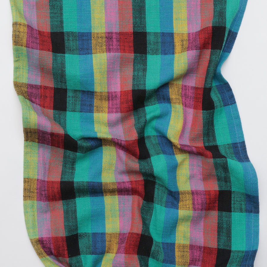 Ruby Star - Cotton - Sunshine Toweling - Picnic Plaid - Black