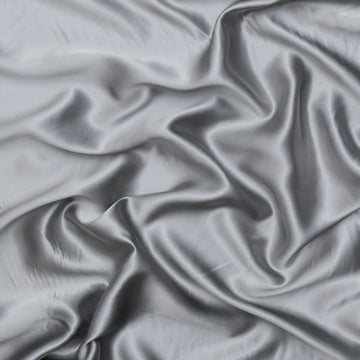 Poly Viscose - Lining - Diamond Grid - Silver