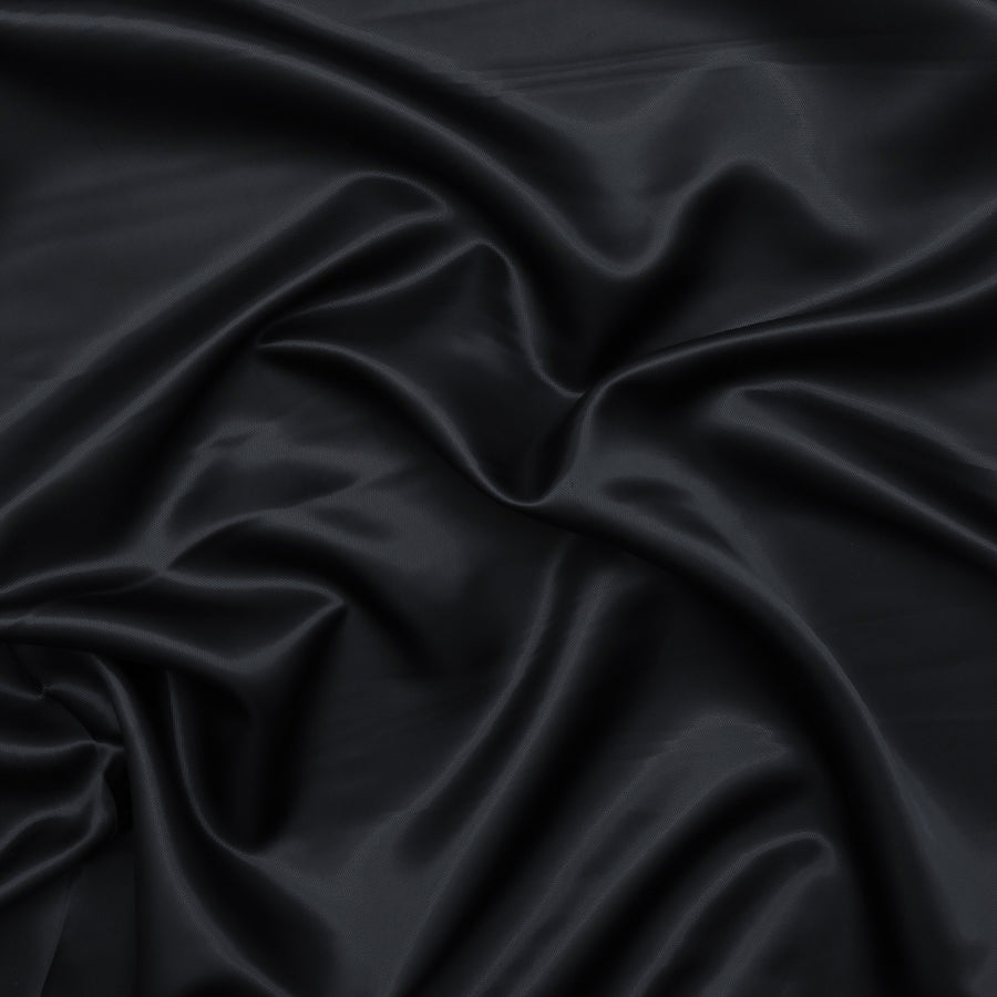 Poly Viscose - Lining - Diamond Grid - Black